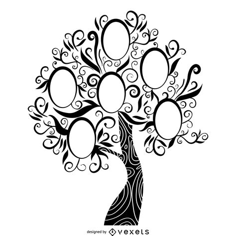 Arbol Genealogico Dibujo Para Imprimir - Dibujos para Imprimir y Colorear