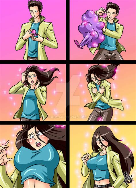 TG From Guy to Sexy Futa Girl 1 by KyoDom-Art on DeviantArt