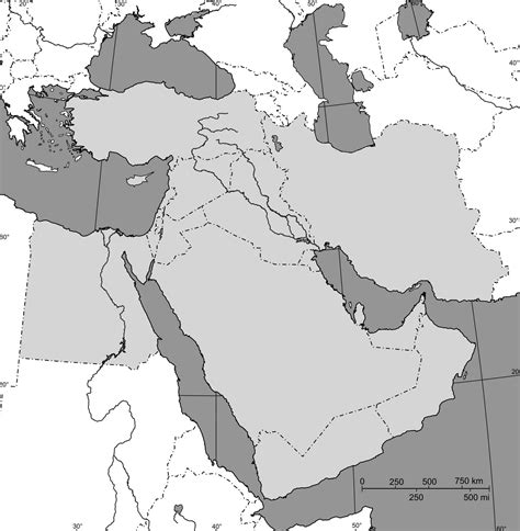 map of asia and the middle east 7
