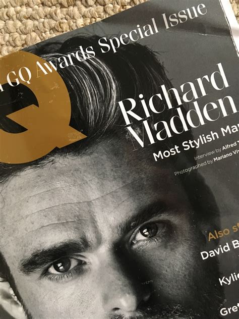 Tijdschrift Richard Madden Richard Madden (Wonderland Magazine)