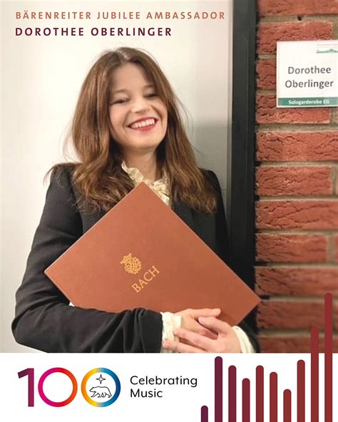 Dorothee Oberlinger - Bärenreiter 100 Years