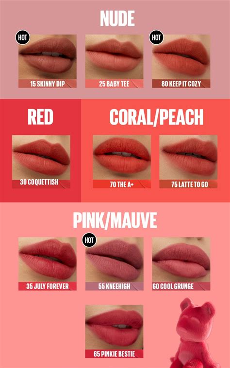 maybelline superstay teddy tint  long lasting multi  matte