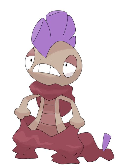 Shiny Scrafty remade by Artlover1126 on DeviantArt