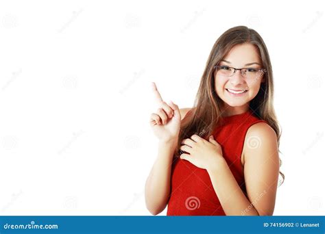 represents  stock photo image  person pointing