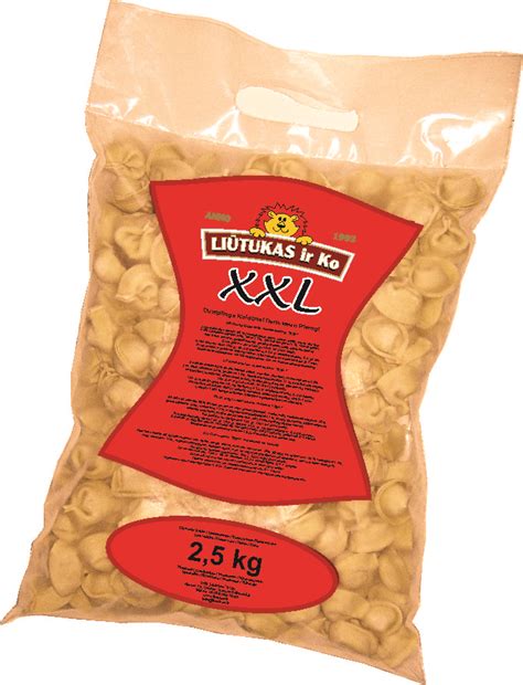 Пельмени ХХЛ с мясной начинкой, 2,5 кг - ЗАМОРОЖЕННЫЕ - Bandi Foods ...