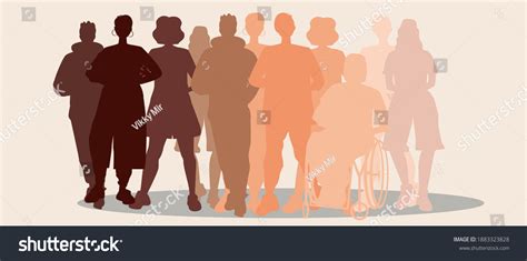3,849 Multicultural Silhouette Stock Vectors, Images & Vector Art ...