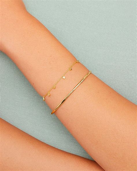 bracelet set stackable gold bracelets gorjana