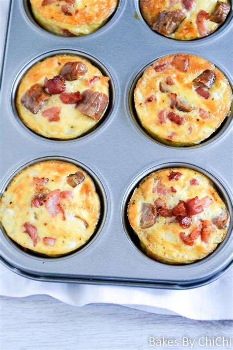 breakfast omelette muffins bakes  chichi