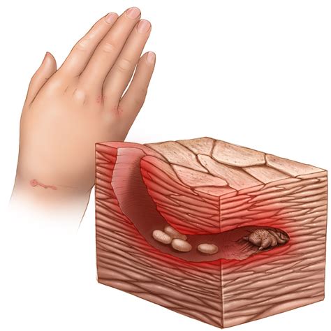 Tick Burrow Under Human Skin at Brenda Cerna blog