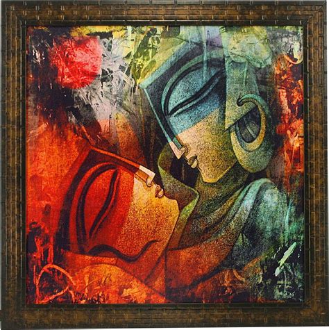 Indianara Lord Shiva Paintings (1379) Without Glass 13.8 X 13.8 inch