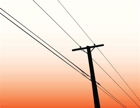 Powerline Silhouette Stock Photos, Pictures & Royalty-Free Images - iStock