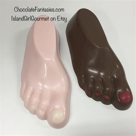Large Chocolate Foot 11 oz Podiatry Chocolates Foot in the | Etsy