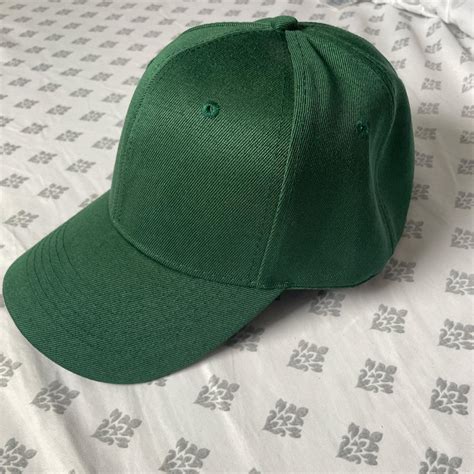 green baseball cap. perfect for summer! never worn... - Depop