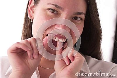 flossing royalty  stock photo image