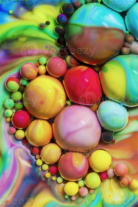 Macro photography of colorful bubbles 6449979 Stock Photo at Vecteezy