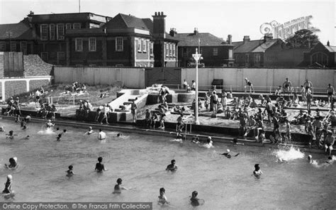 Photo of Sheerness, The Bathing Pool c.1955 - Francis Frith