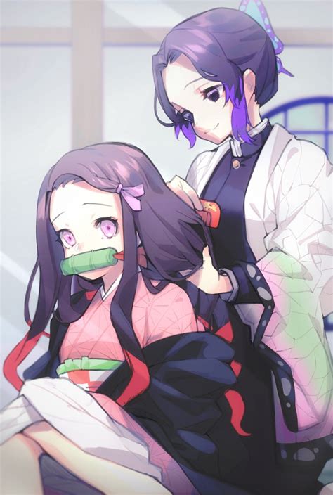 Shinobu and Nezuko | Slayer anime, Anime demon, Nezuko and shinobu