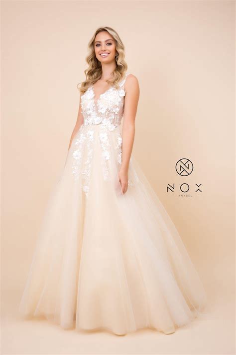 Light Blue Prom Long Formal Dress Ball Gown - Prom Dresses & Gowns