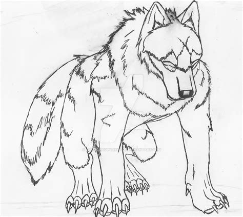 Sad Werewolf by Shadowedwerewolf on DeviantArt