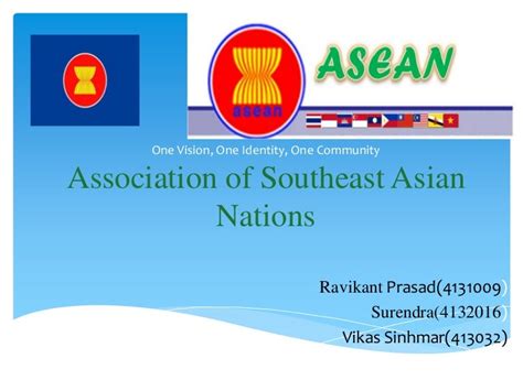 Association of south-east Asian Nations: ASEAN