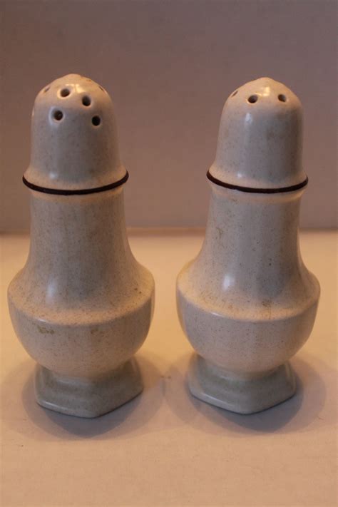 Ceramic Salt and Pepper Shakers - Etsy
