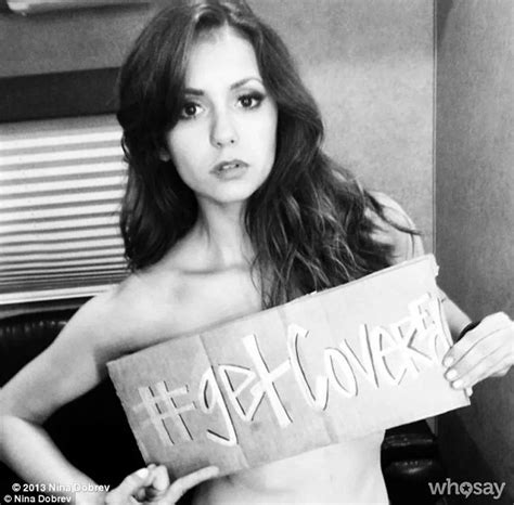 Nina Dobrev Gets Naked for Obamacare (2013/10/04)- Hollywood.com