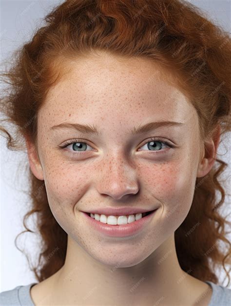 premium photo girl face  detailed skin texture