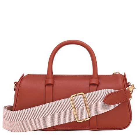 Daylong S Handbag Terracotta - Leather | Longchamp US