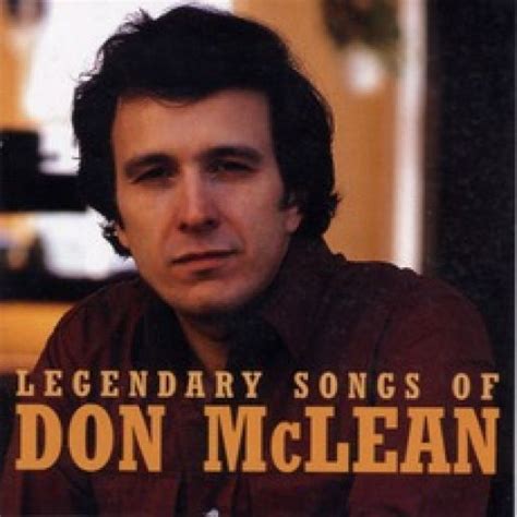 Legendary Songs Of Don Don McLean - Don McLean mp3 buy, full tracklist