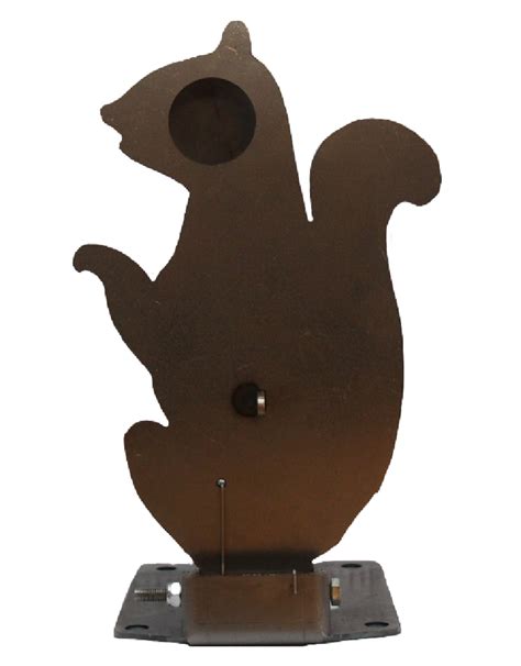 NEAG Metal Targets Small Squirrel Metal Targets 25mm Pull to Reset