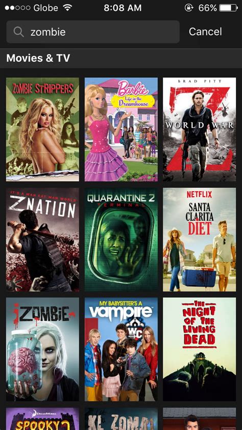 Was looking for zombie movies on Netflix - 9GAG