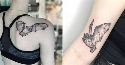 20+ Cool Bat Tattoos and Their Meanings – SORTRA