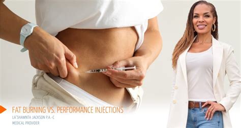 fat burning  performance injections allure medical weight control