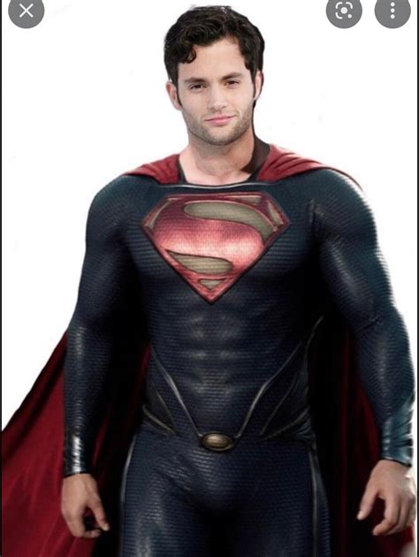 [Fan Art] Penn Badgley as Superman, made by S1LVER Damoka : r/DCcomics