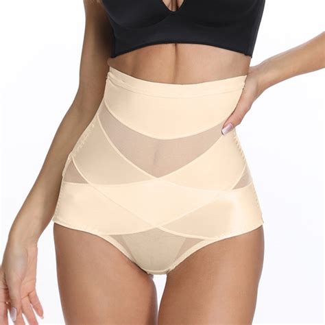 yydgh high waisted shapewear  women control panties slimming body