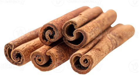 AI generated Whole cinnamon sticks on transparent background - stock ...