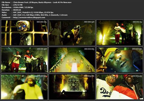 Chris Brown Feat. Lil Wayne, Busta Rhymes - Look At Me Now (Master ...