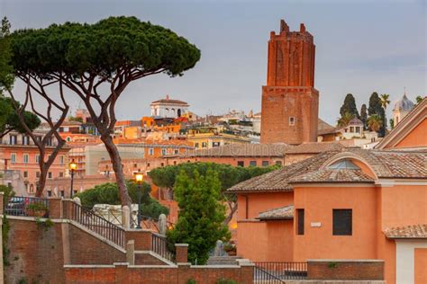 Rome. View of the Old Town. Stock Photo - Image of italy, capital ...