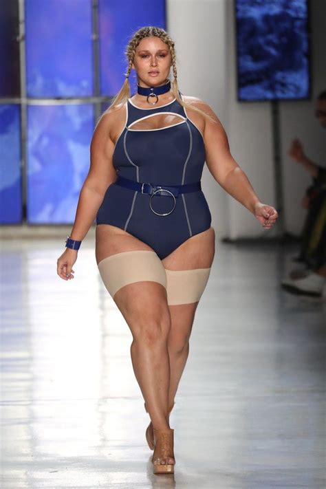 Plus Size Model Runway
