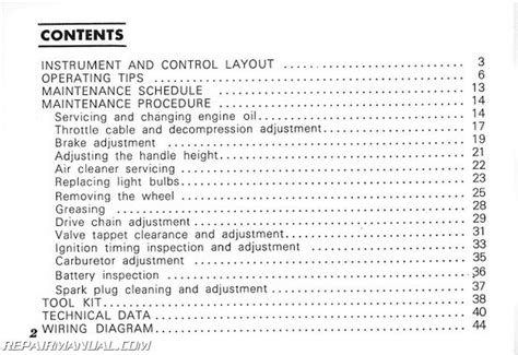 1969-1970 Honda PC50A Scooter Owners Manual