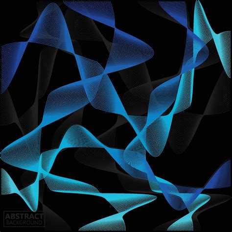 Sound Wave Background Design, Ultrasonic Gradient Wallpaper Illustration 10906080 Vector Art at