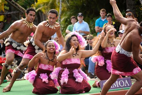 Polynesian Cultural Center on O‘ahu, Hawaii. Polynesian dancing