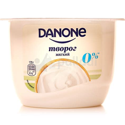 Творог мягкий Данон 0% 170г 1/8 купить за 165 руб. с доставкой на дом в ...