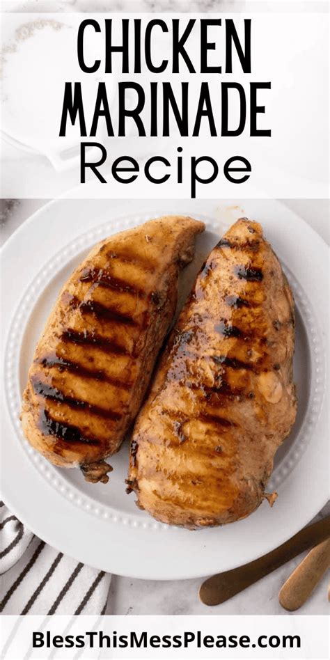 Chicken Marinade — Bless this Mess