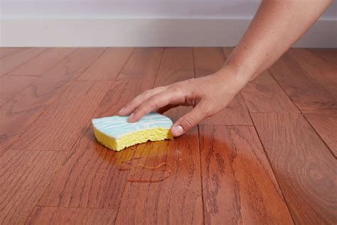 how to clean wax from hardwood floors