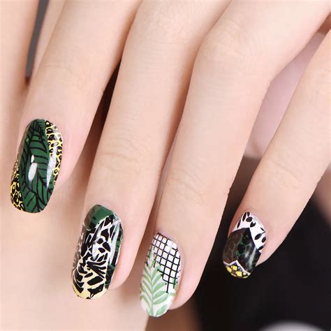 BeautyBigBang сердце любовь изображение ногтей штамп аксессуары День ...