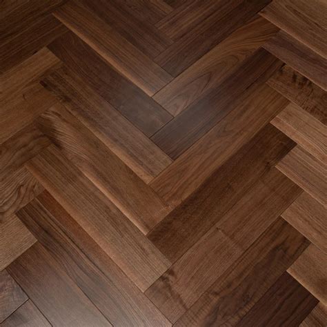 American Black Walnut Parquet Lacquered Flooring