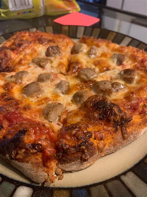 Homemade Italian Sausage Pizza - Dining and Cooking