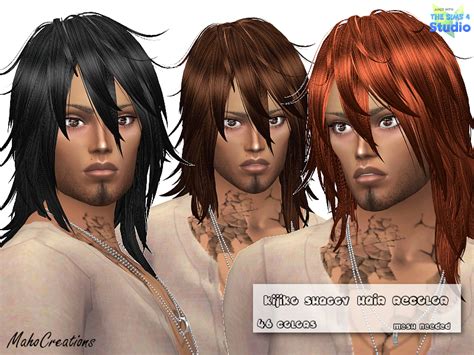 The Sims Resource - Kijiko Shaggy Hair Recolor - mesh needed