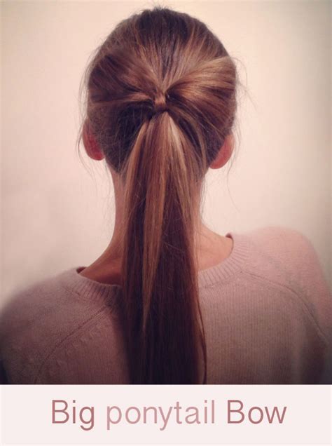 Hairstyle Tutorial - Big Ponytail Hair Bow - Hair Romance